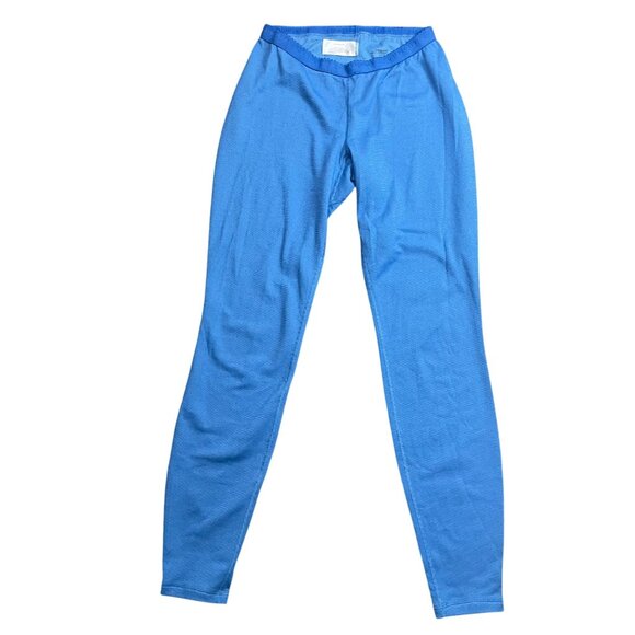 Patagonia Performance Baselayer‎ Capilene Leggings Womens Size Small Blue USA - Picture 1 of 10